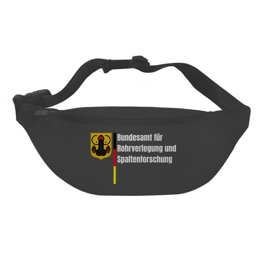 Bundesamt für Rohrverlegung & Spaltenforschung – Bauchtasche