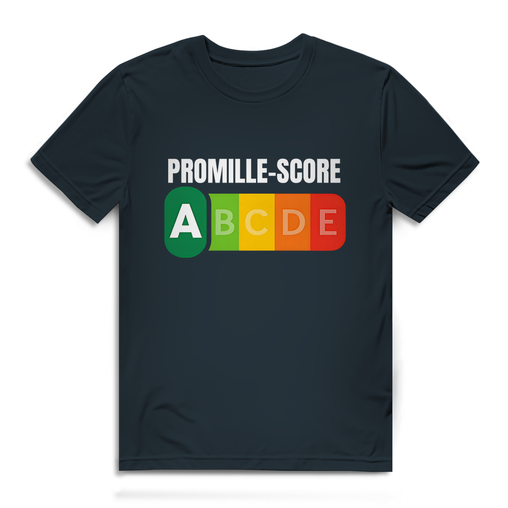 Promille Score – Herren T-Shirt