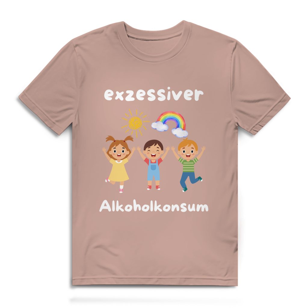 EXZESSIVER ALKOHOLKONSUM - Herren T-Shirt