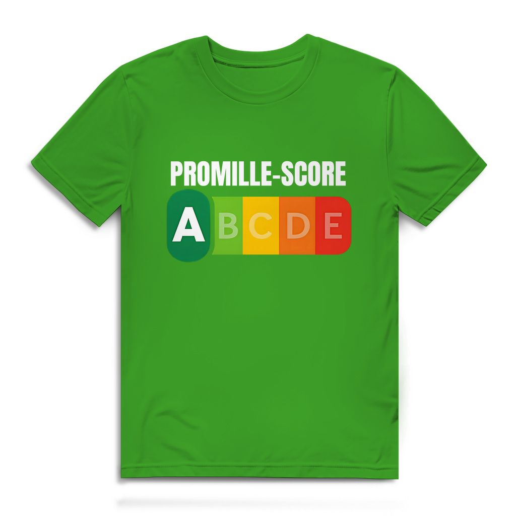 Promille Score – Herren T-Shirt