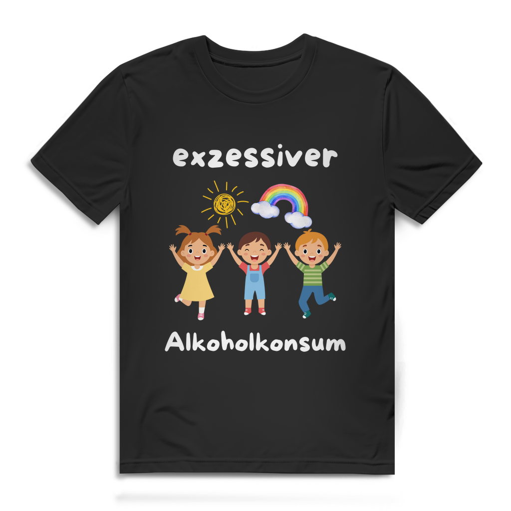 EXZESSIVER ALKOHOLKONSUM - Herren T-Shirt