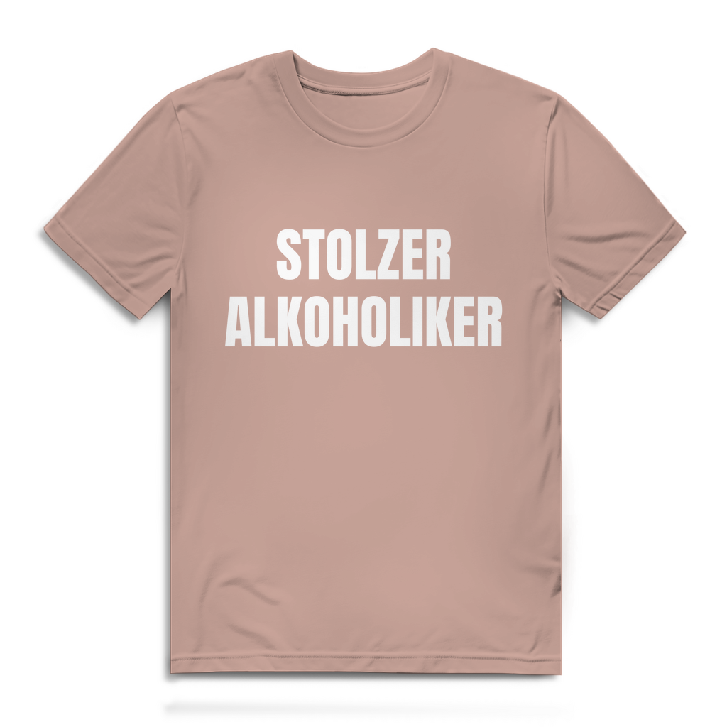 Stolzer Alkoholiker - Herren T-Shirt