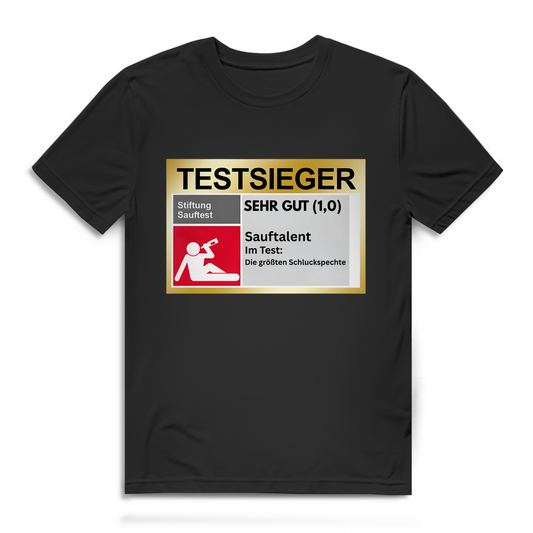 Testsieger Sauftalent – Herren T-Shirt