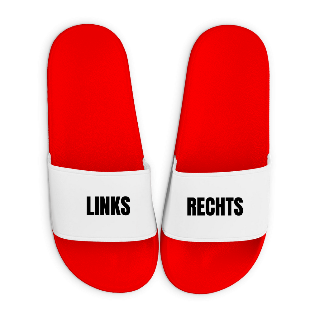 Links / Rechts - Badelatschen