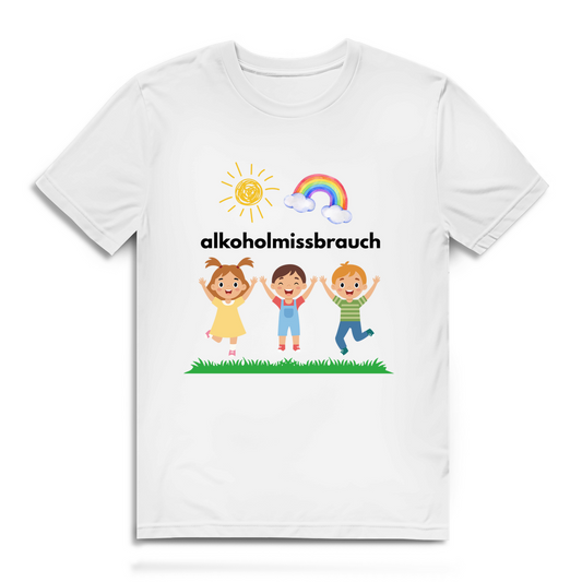Alkoholmissbrauch – Herren T-Shirt