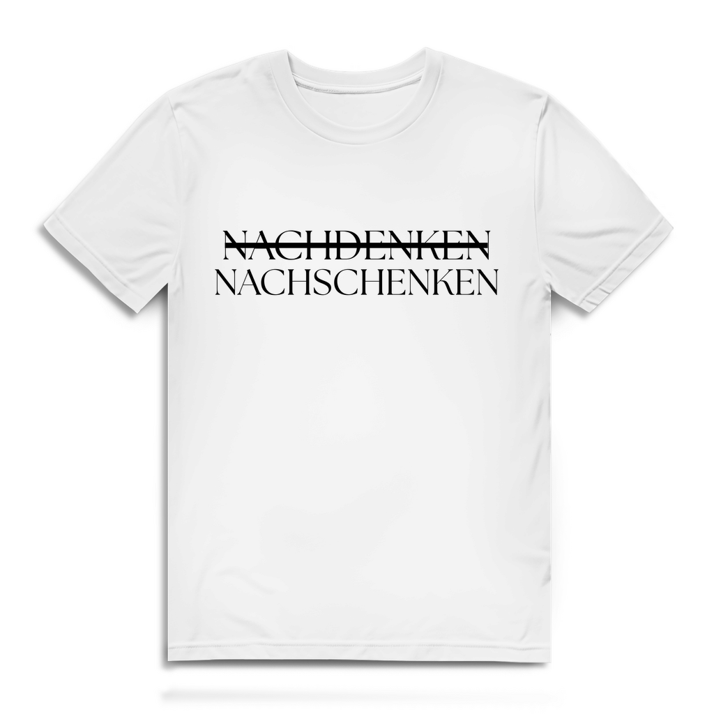 Nachschenken > Nachdenken – Herren T-Shirt