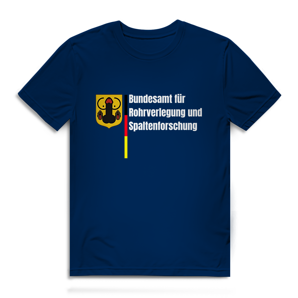 Bundesamt für Rohrverlegung & Spaltenforschung – Herren T-Shirt