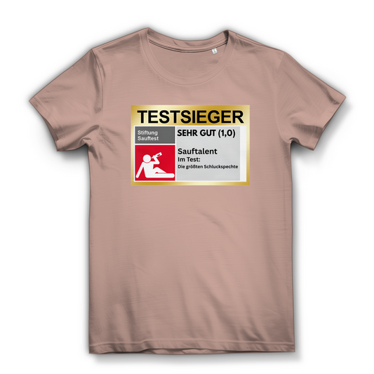 Testsieger Sauftalent – Damen T-Shirt