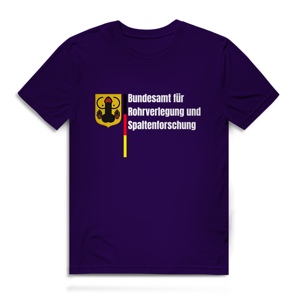 Bundesamt für Rohrverlegung & Spaltenforschung – Herren T-Shirt
