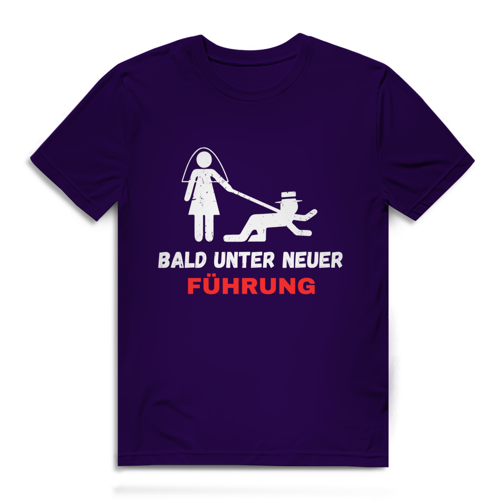 Bald unter neuer Führung – Herren T-Shirt