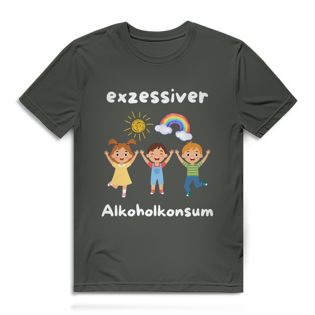 EXZESSIVER ALKOHOLKONSUM - Herren T-Shirt