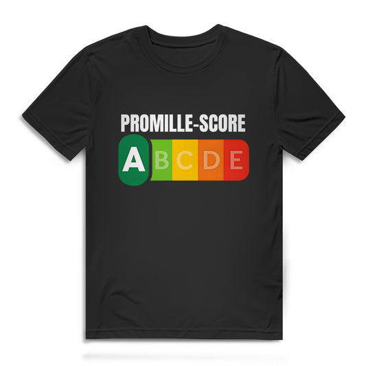 Promille Score – Herren T-Shirt