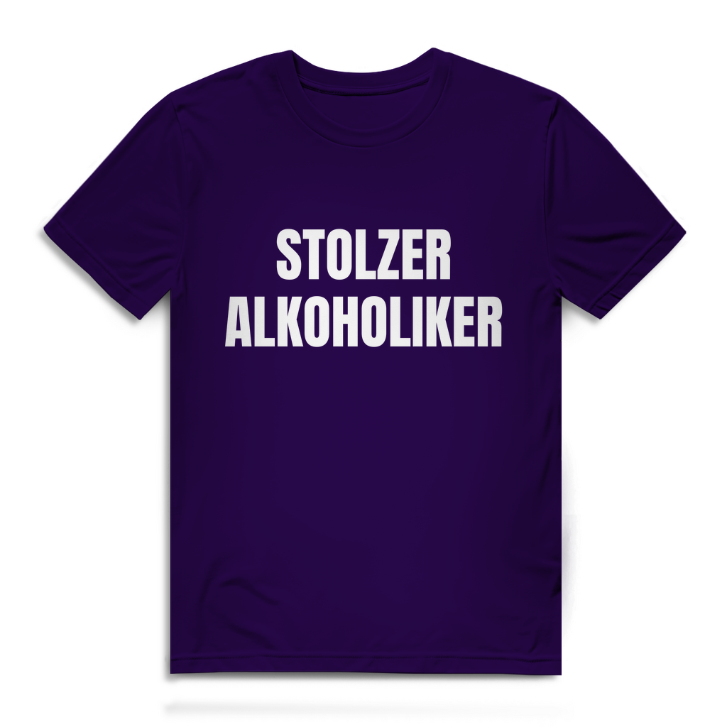 Stolzer Alkoholiker - Herren T-Shirt