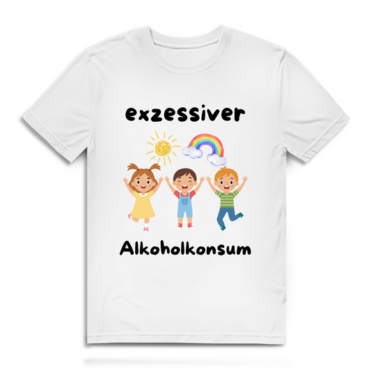 EXZESSIVER ALKOHOLKONSUM - Herren T-Shirt
