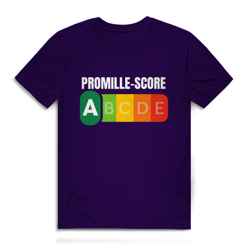 Promille Score – Herren T-Shirt