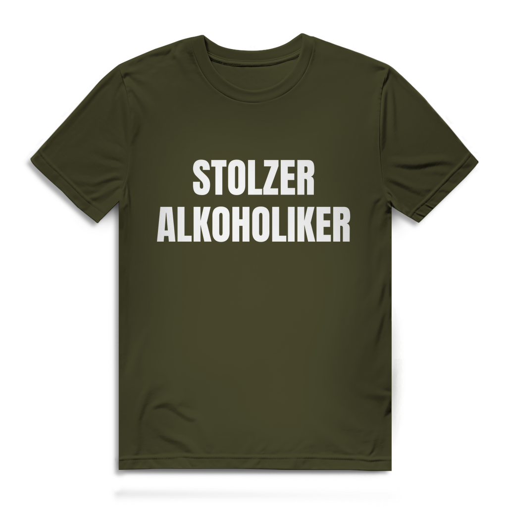 Stolzer Alkoholiker - Herren T-Shirt