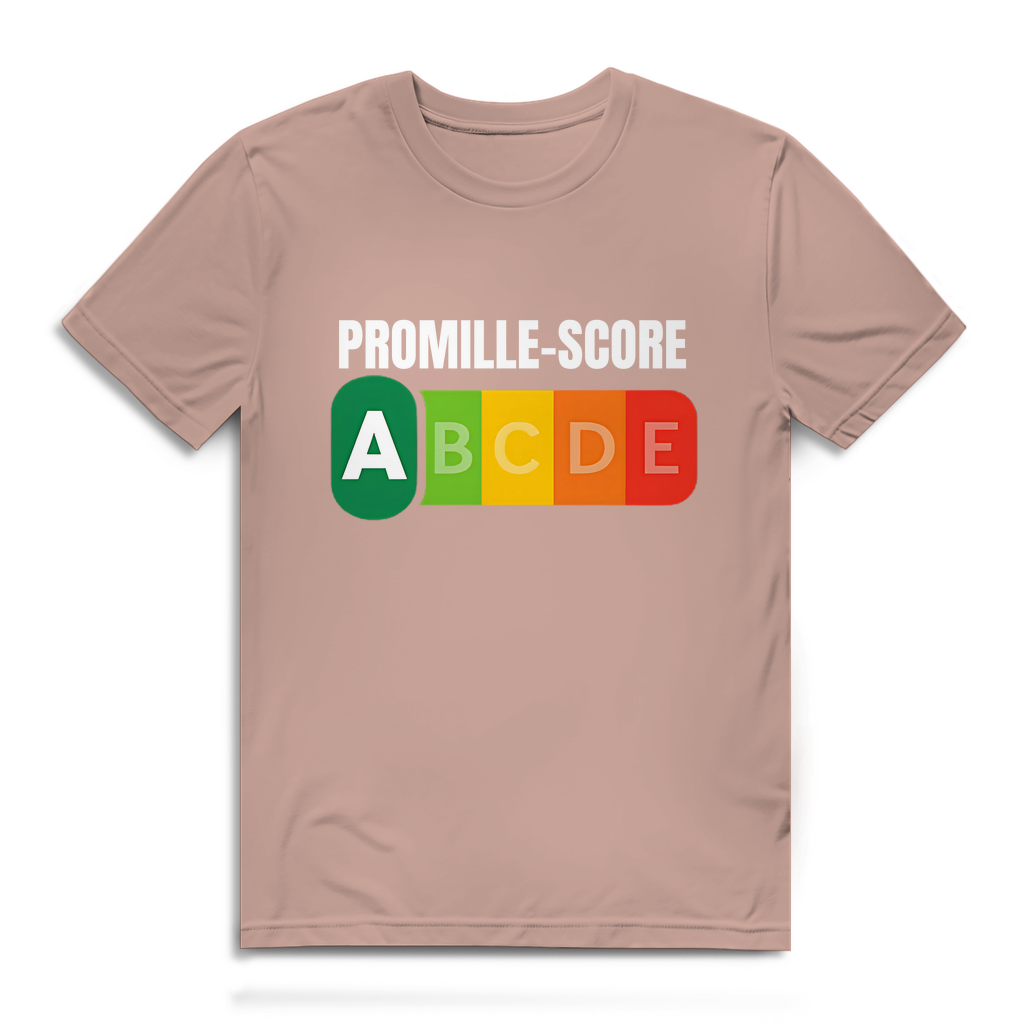 Promille Score – Herren T-Shirt
